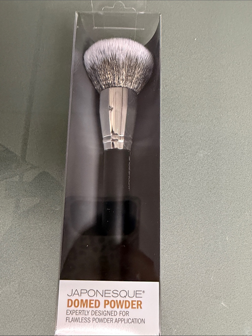 Gray Domed Powder Brush – Grooming